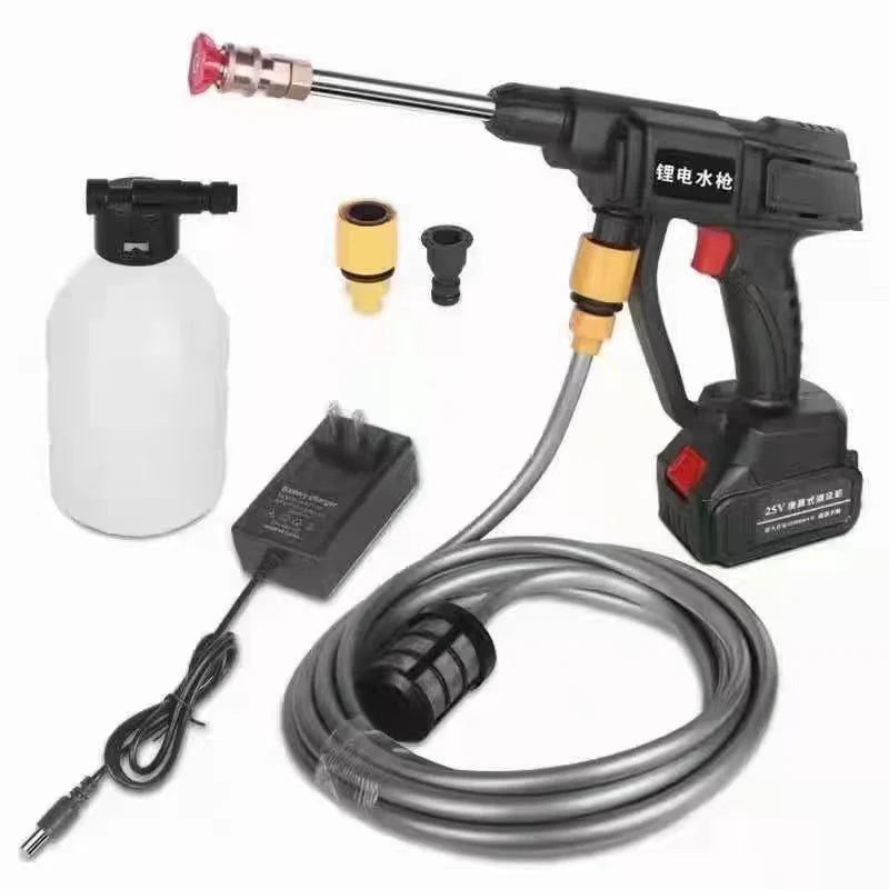 Car Pressure Washer With Double Battery