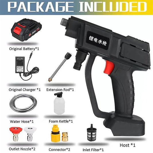 Car Pressure Washer With Double Battery